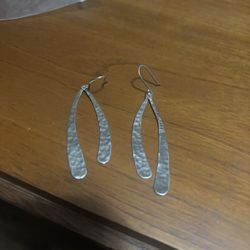 Silver Earrings $15