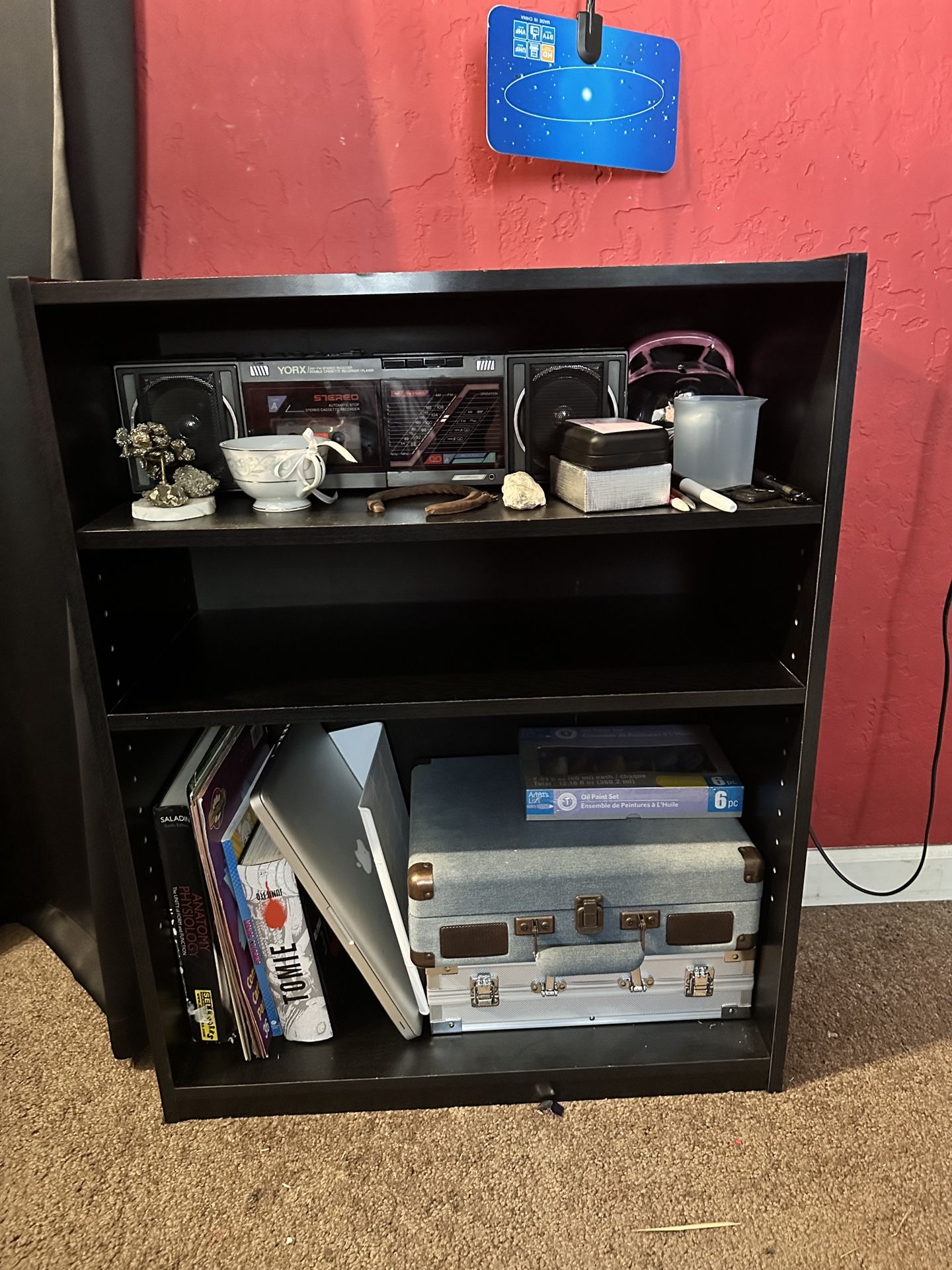 Small Book Shelf Black