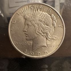 1925 P Mint Morgan Peace Dollar