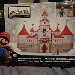 Mushroom Kingdom Castle Peach's Castle Super Mario Bros Movie