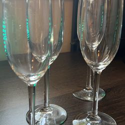 Champagne Glasses Set Of 4
