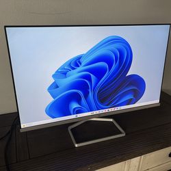 24” HP monitor with cables