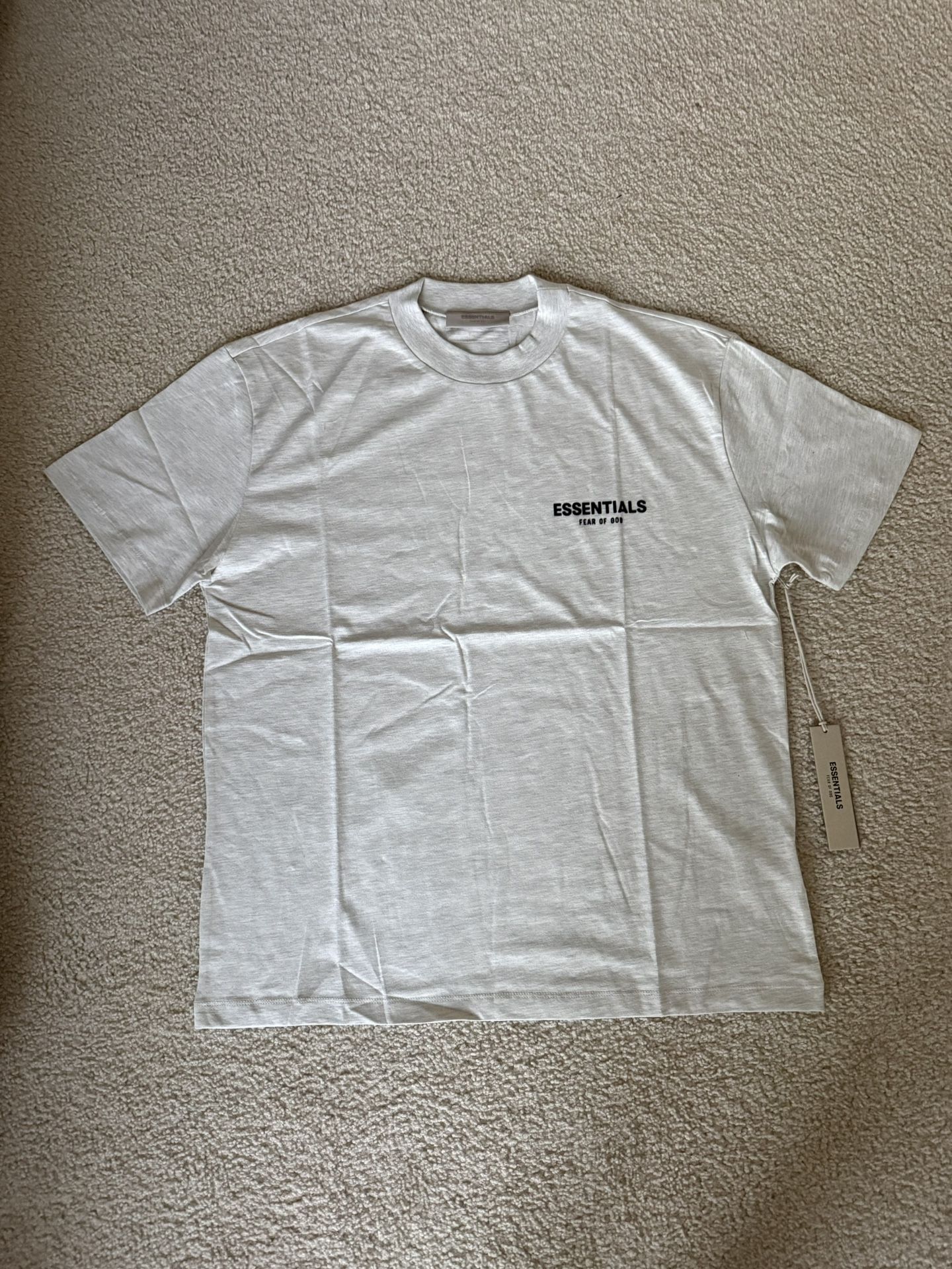 essential light oatmeal shirt