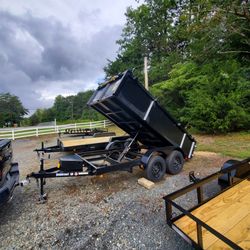 2023 6X12 Triple Crown Dump Trailer 