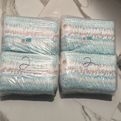 Size 2 And 3 Pampers Diapers