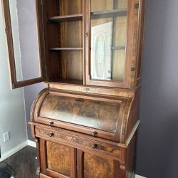 Antique Secretary Hutch