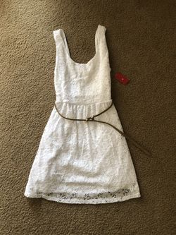 Summer white dress size medium