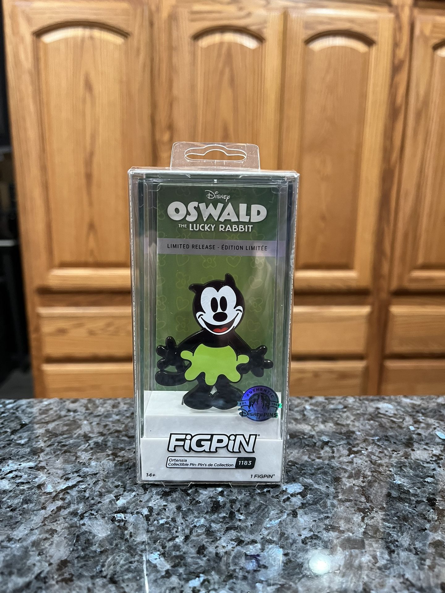 Disney Parks Exclusive 2023 FigPin Ortensia From Oswald Lucky Rabbit Pin #1183.  Brand New Factory Sealed .  Smoke free home 