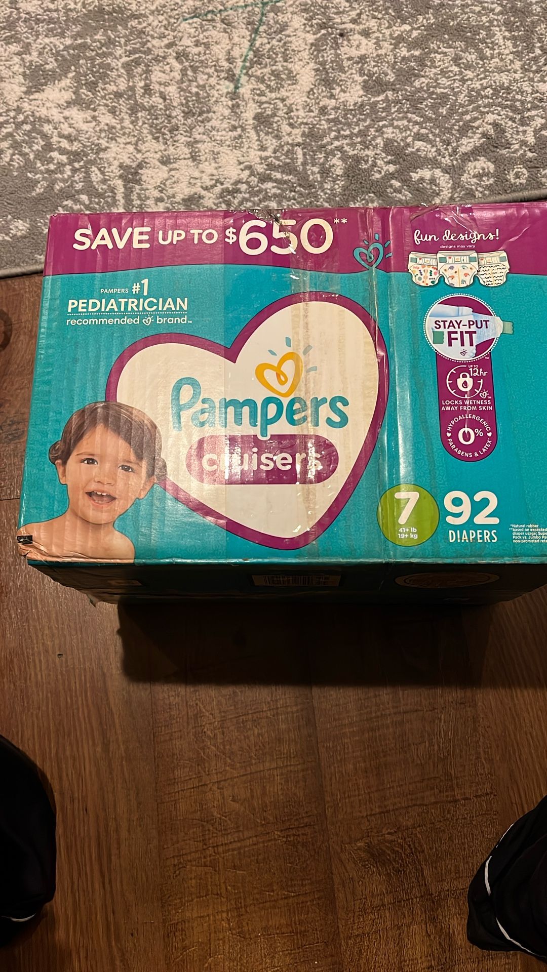 Pampers Diapers 