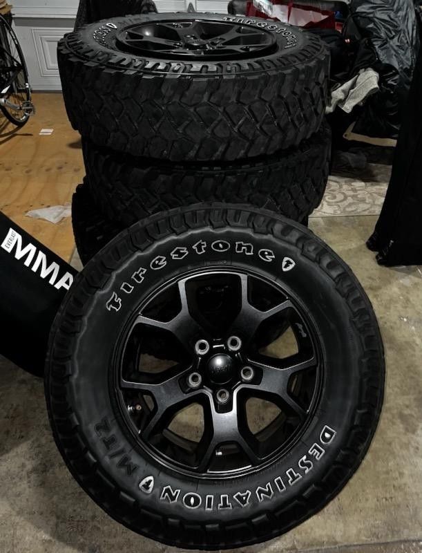 Jeep Wrangler Willys Set Of Wheels