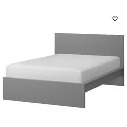 IKEA Full Size malm Bed  Essentially New Hardly Used