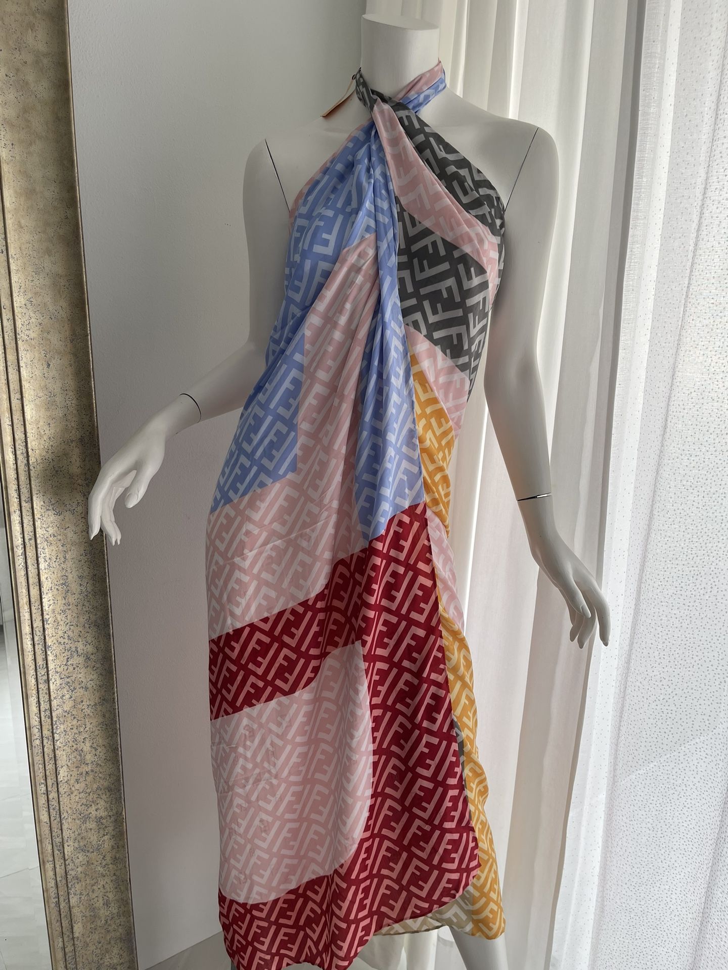 fendi beach cover up scarf yes its available 