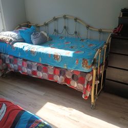 bed Frame And Convertible Bed With Mattresses