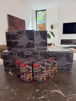 Pitch Black Pokemon Center ETB + Booster Bundles