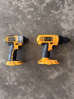 DeWalt 18V Impact Driver and Drill Set