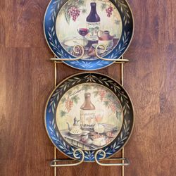 Decorative Plates With Rack