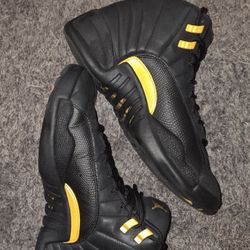 Title: Jordan 12 Black Taxi – $150
