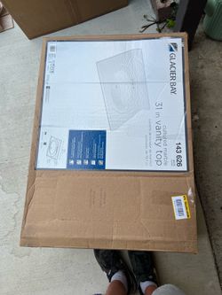 31” vanity top
