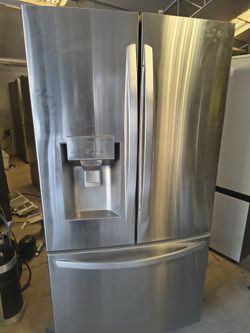 LG Refrigerator Stainless Steel 3 Door 