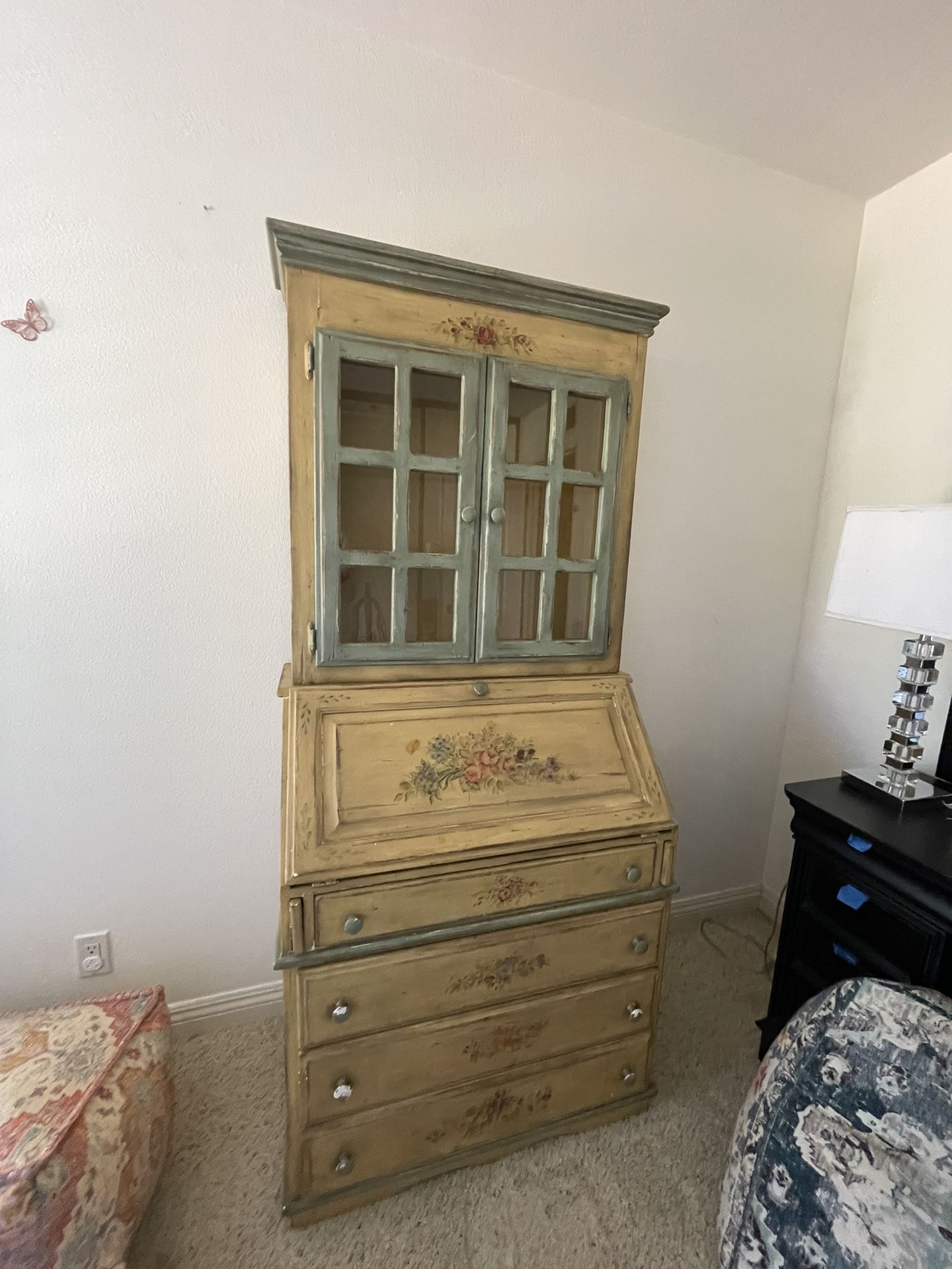 Antique Cabinet Desk