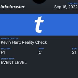 Kevin Hart @ Amway Theaters 09/16 FRONT ROW