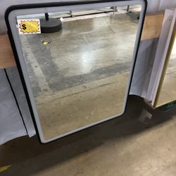 $90.00 New 30”x24” LED Rectangular Framed Wall Mount Bathroom Medicine Cabinet