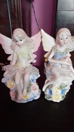Fairy statues for $3 each