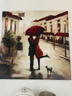 Assorted home decor and wall art