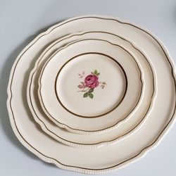 Dolly Madison Rose Pattern China