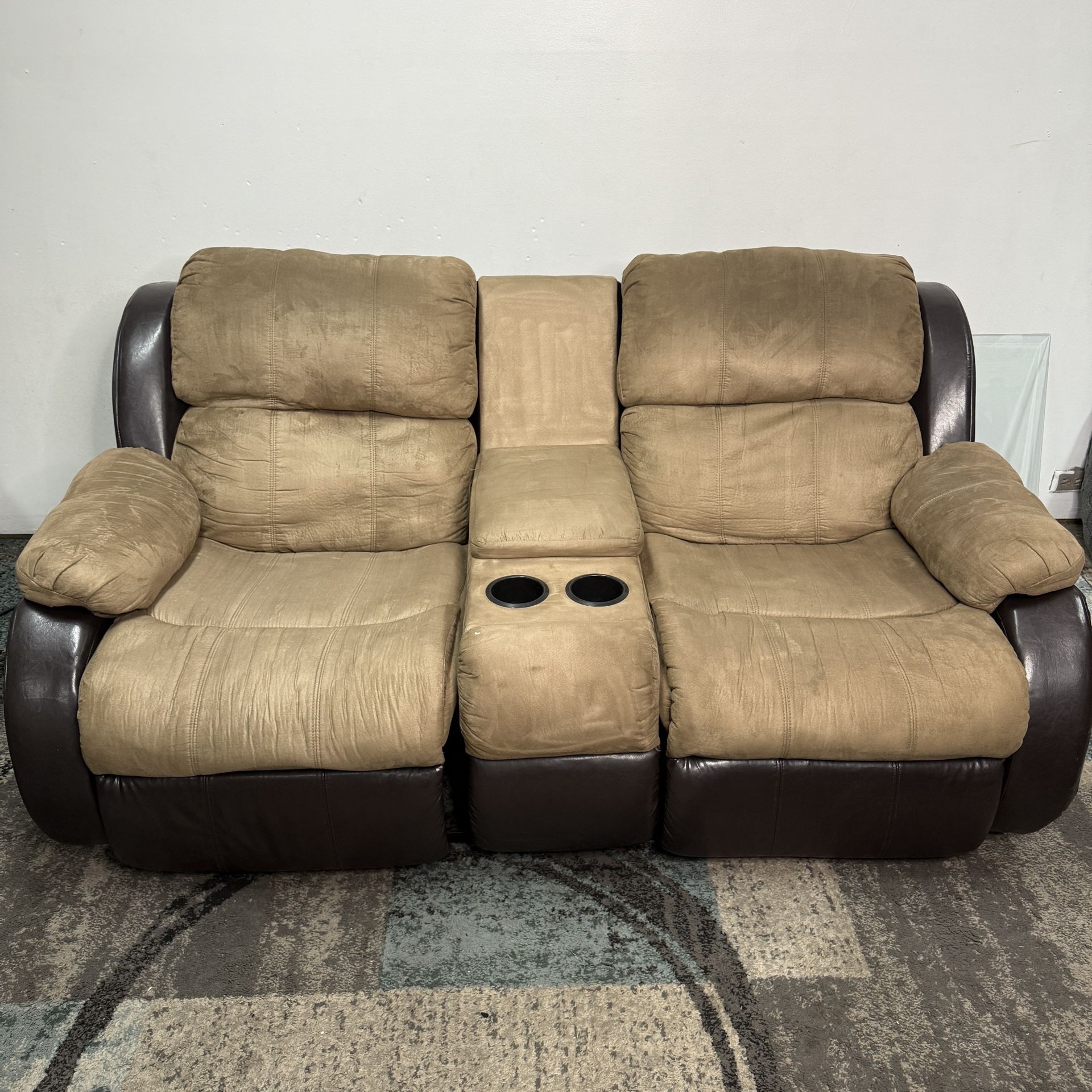 Recliner Couch Free Delivery Loveseat Sofa