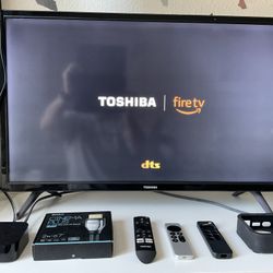 32” Toshiba TV with Apple TV