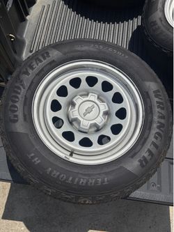 Chevy Colorado Stock Steel Wheels