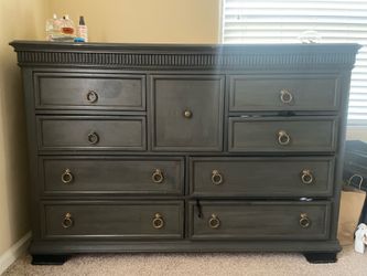 Repainted large dresser
