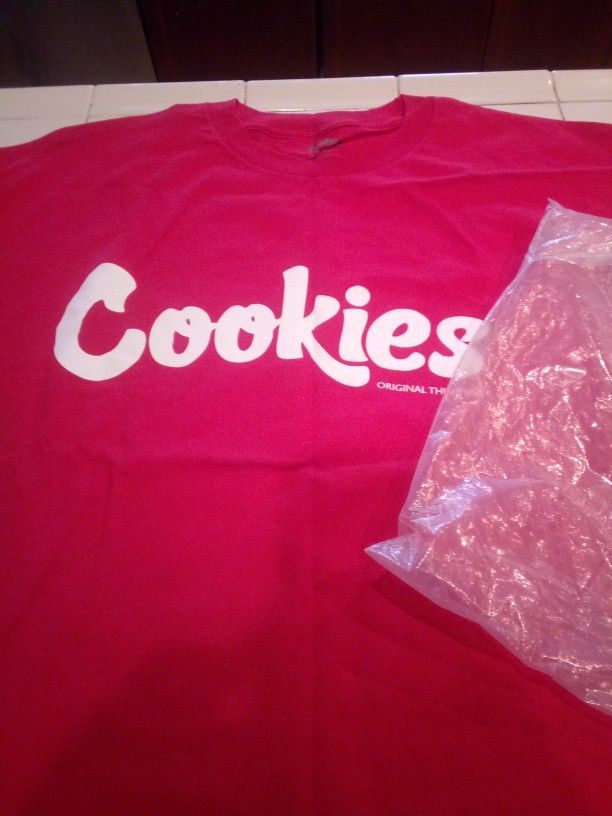 Cookies Sf 5xl Cookies 5x Cookies 5xl Cookies T-shirt 5xl Cookies T-shirt 5X Brand New White T-shirt 5X