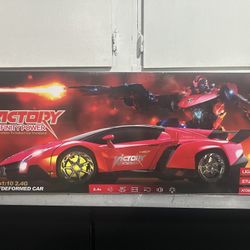 Holyton Transform Remote Control Car, Transform Robot RC Cars,1:10 Scale,Toy