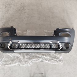 Front Bumper Assembly With Upper Grille For 2014 - 2016 Jeep Cherokee