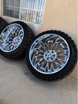 Rims and tires 24x14