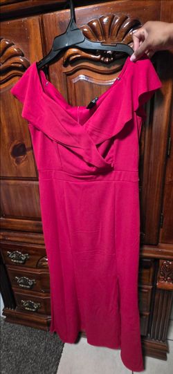 Red Elegant Women dress