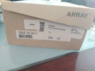 Array Women's Sandals Size 9 1/2