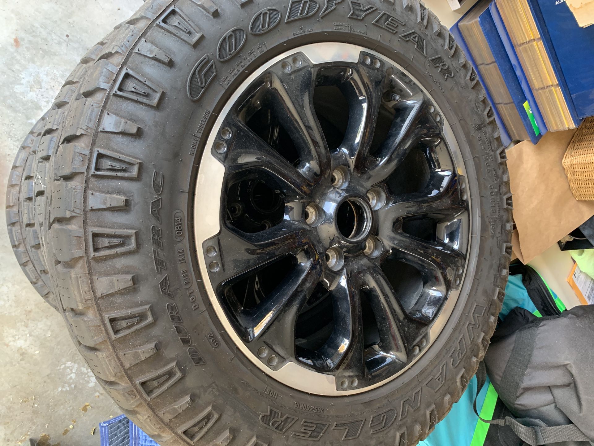 Jeep Dodge off road rims w/tires - Must Sell!