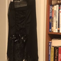 Medium Black Short Dress/Shirt Cosplay  Costume   Party