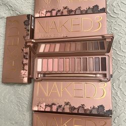 Brand New Naked 3 Eyeshadow Palettes 
