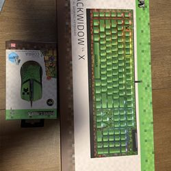 Minecraft Gaming Keyboard and Mouse