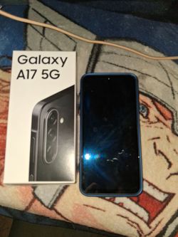 Brand new galaxy A17 with a line threw metro..  asking $125obo
