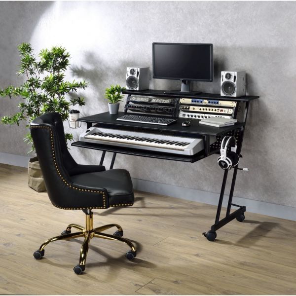 Brand New Black Music Recording Studio Desk