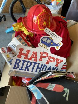 Firefighter/police  Party Decorations