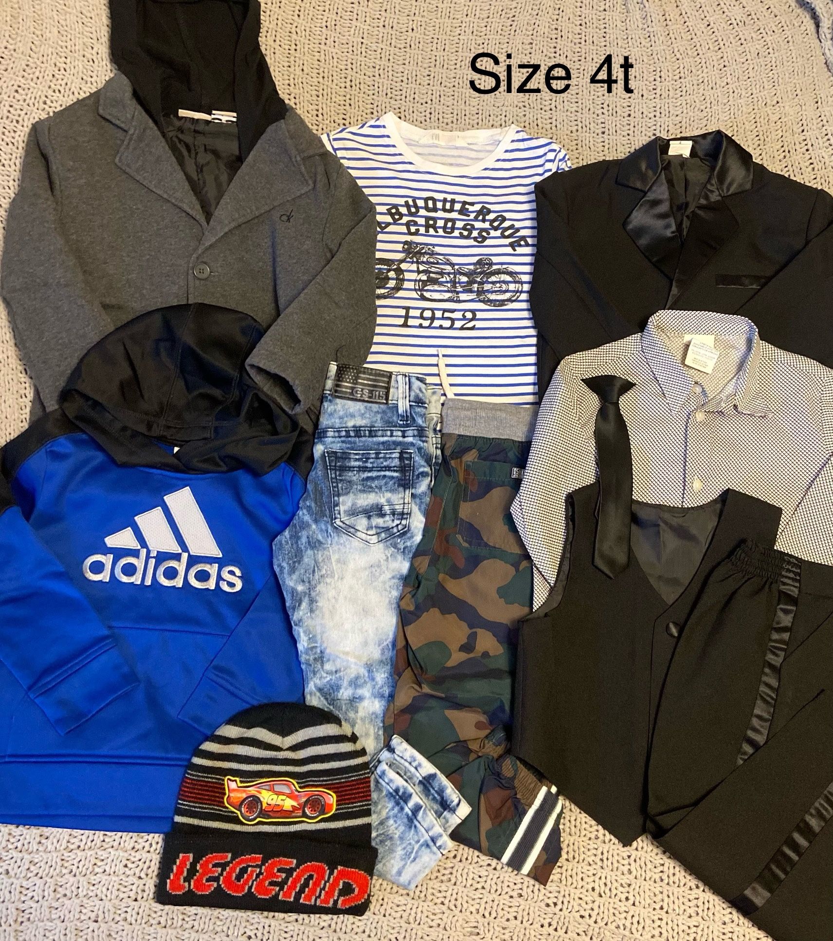 Boys Clothes Size 4t