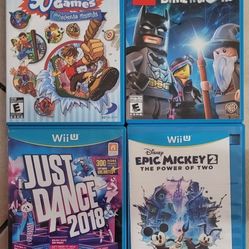 NINTENDO Wii U GAMES 