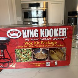 King Kooker Wok Set