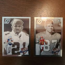 2024 Zenith Panini IDOLS CARDS, DEION SANDERS AND ED McCAFFREY BASEBALL CARDS